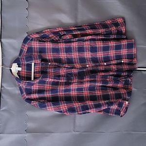 Woman's plaid 2xl old navy shirt